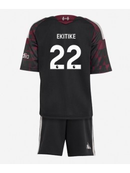Liverpool Hugo Ekitike #22 Replika Tredje Kläder Barn 2026-27 Kortärmad (+ byxor)